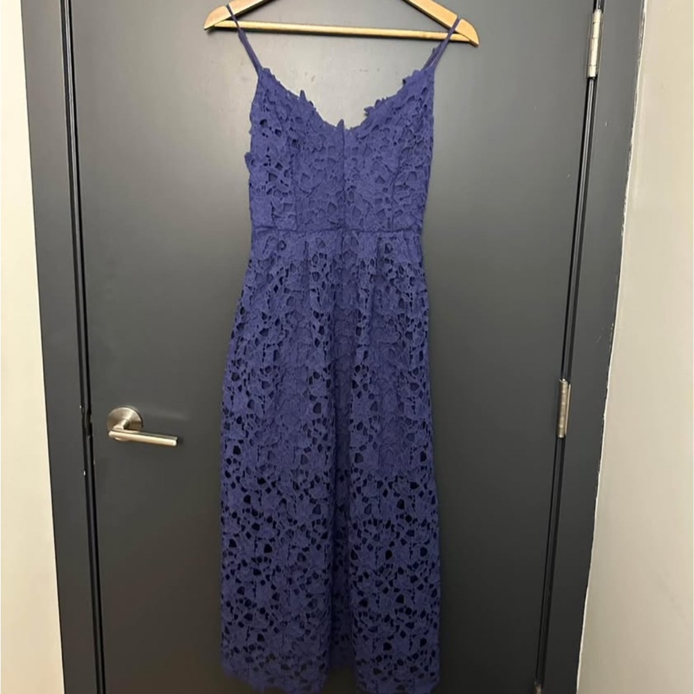 ASTR Lace Pattern long dress size M